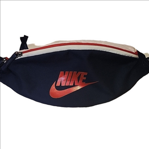 Nike Waist Pack Navy and Pink Adjustable